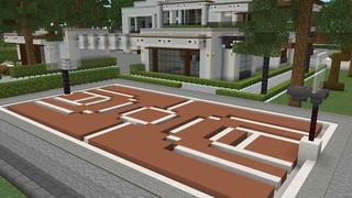 Screenshot of the Minecraft Bedrock Marketplace product Billionaire Beach Mansion created by Nitric Concepts.