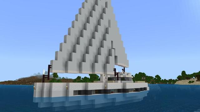 Screenshot of the Minecraft Bedrock Marketplace product Billionaire Beach Mansion created by Nitric Concepts.
