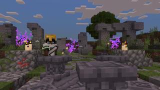 Screenshot of the Minecraft Bedrock Marketplace product Biome Portals created by Nitric Concepts.