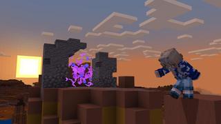 Screenshot of the Minecraft Bedrock Marketplace product Biome Portals created by Nitric Concepts.