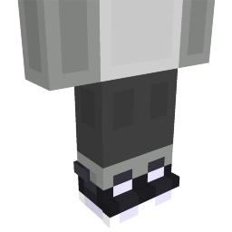 Thumbnail of the Minecraft Bedrock Marketplace product Black and White Shoes created by Nitric Concepts.