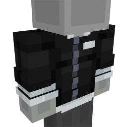 Thumbnail of the Minecraft Bedrock Marketplace product Black Tracksuit Top created by Nitric Concepts.