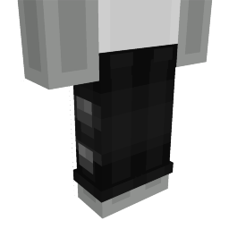Thumbnail of the Minecraft Bedrock Marketplace product Black Zip Pants created by Nitric Concepts.