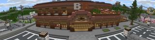 Panorama of the Minecraft Bedrock Marketplace product Burger Shop: Role-play! created by Nitric Concepts.
