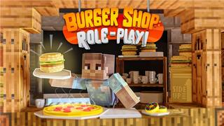 Thumbnail of the Minecraft Bedrock Marketplace product Burger Shop : Jeu de rôle ! created by Nitric Concepts.