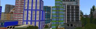 Panorama of the Minecraft Bedrock Marketplace product Business Tycoon created by Nitric Concepts.