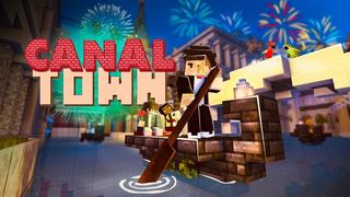 Thumbnail of the Minecraft Bedrock Marketplace product Canal Town created by Nitric Concepts.