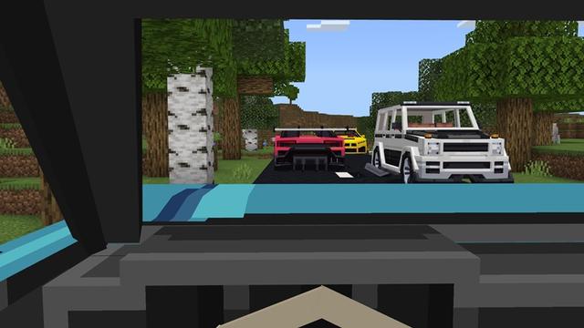 Screenshot of the Minecraft Bedrock Marketplace product CARS Add-On created by Nitric Concepts.