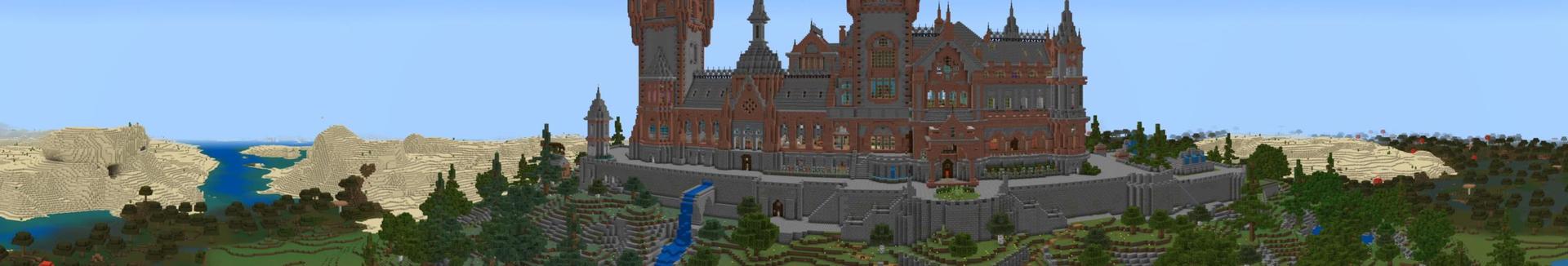 Panorama of the Minecraft Bedrock Marketplace product Castle Days created by Nitric Concepts.