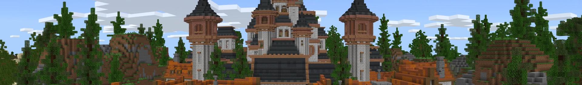 Panorama of the Minecraft Bedrock Marketplace product Castle Life created by Nitric Concepts.