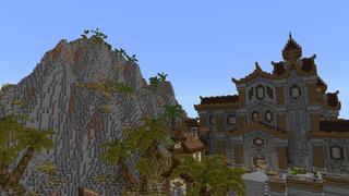 Screenshot of the Minecraft Bedrock Marketplace product Castles! created by Nitric Concepts.
