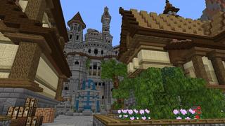 Screenshot of the Minecraft Bedrock Marketplace product Castles! created by Nitric Concepts.