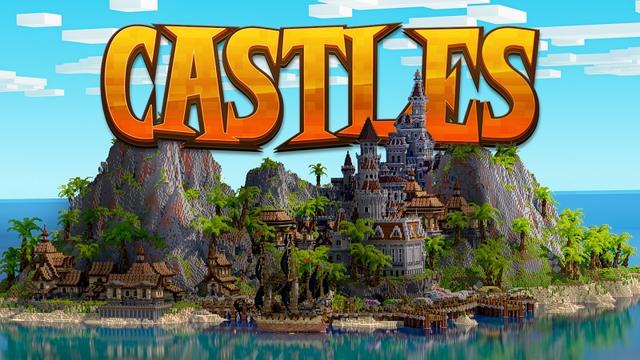 Thumbnail of the Minecraft Bedrock Marketplace product Castles! created by Nitric Concepts.