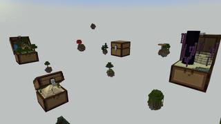 Screenshot of the Minecraft Bedrock Marketplace product Chest Skyblock created by Nitric Concepts.