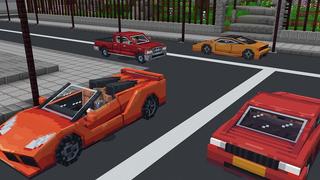 Screenshot of the Minecraft Bedrock Marketplace product City Cars created by Nitric Concepts.