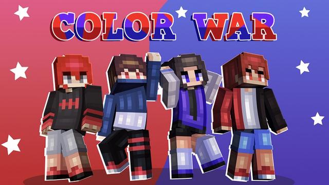 Thumbnail of the Minecraft Bedrock Marketplace product Color War created by Nitric Concepts.