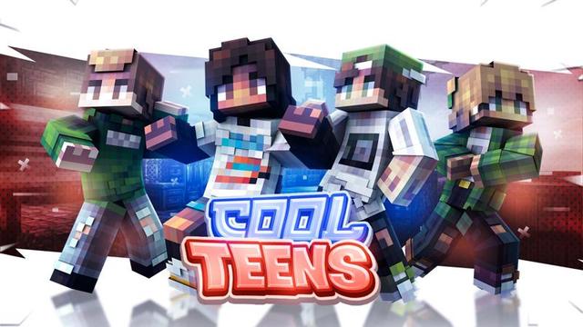 Thumbnail of the Minecraft Bedrock Marketplace product Cool Teens created by Nitric Concepts.