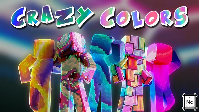Crazy Colors by Nitric Concepts | CHUNK - Minecraft Bedrock Marketplace ...