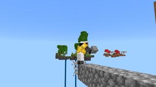 Screenshot of the Minecraft Bedrock Marketplace product Creeper Skyblock created by Nitric Concepts.