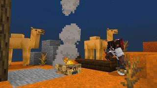 Screenshot of the Minecraft Bedrock Marketplace product Creeper Skyblock created by Nitric Concepts.