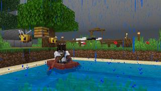 Screenshot of the Minecraft Bedrock Marketplace product Creeper Skyblock created by Nitric Concepts.