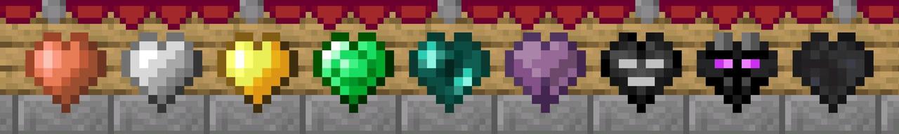 Panorama of the Minecraft Bedrock Marketplace product Custom Heart Skyblock created by Nitric Concepts.