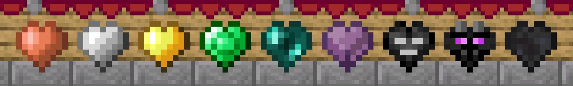 Panorama of the Minecraft Bedrock Marketplace product Custom Heart Skyblock created by Nitric Concepts.