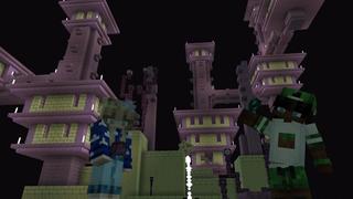 Screenshot of the Minecraft Bedrock Marketplace product Custom Heart Skyblock created by Nitric Concepts.