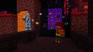 Screenshot of the Minecraft Bedrock Marketplace product Custom Heart Skyblock created by Nitric Concepts.