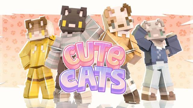 Thumbnail of the Minecraft Bedrock Marketplace product Cute Cats created by Nitric Concepts.