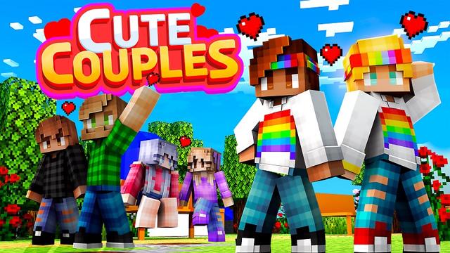 Thumbnail of the Minecraft Bedrock Marketplace product Cute Couples created by Nitric Concepts.