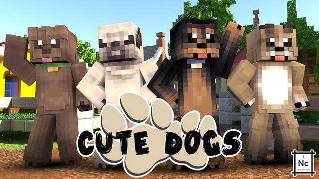 Thumbnail of the Minecraft Bedrock Marketplace product Cute Dogs created by Nitric Concepts.