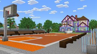 Screenshot of the Minecraft Bedrock Marketplace product Cute Family Suburbs created by Nitric Concepts.