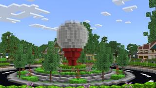 Screenshot of the Minecraft Bedrock Marketplace product Cute Family Suburbs created by Nitric Concepts.