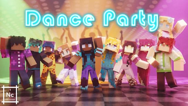 Thumbnail of the Minecraft Bedrock Marketplace product Dance Party created by Nitric Concepts.