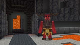 Screenshot of the Minecraft Bedrock Marketplace product DEMONS created by Nitric Concepts.