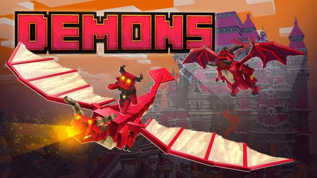 Thumbnail of the Minecraft Bedrock Marketplace product DEMONS created by Nitric Concepts.