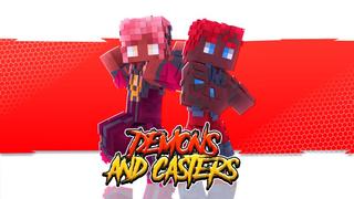 Thumbnail of the Minecraft Bedrock Marketplace product Demons And Casters created by Nitric Concepts.