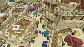 Screenshot of the Minecraft Bedrock Marketplace product Desert City created by Nitric Concepts.