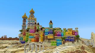 Screenshot of the Minecraft Bedrock Marketplace product Desert Sanctuary created by Nitric Concepts.