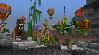 Screenshot of the Minecraft Bedrock Marketplace product Dinosaurs+ created by Nitric Concepts.