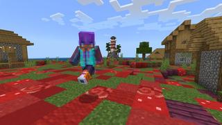 Screenshot of the Minecraft Bedrock Marketplace product Don't Touch The Color Red created by Nitric Concepts.