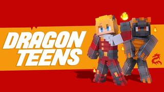 Thumbnail of the Minecraft Bedrock Marketplace product Dragon Teens created by Nitric Concepts.