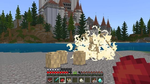Screenshot of the Minecraft Bedrock Marketplace product DRAGONS created by Nitric Concepts.