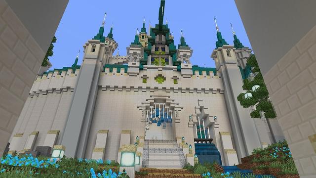 Screenshot of the Minecraft Bedrock Marketplace product Elven Kingdom created by Nitric Concepts.