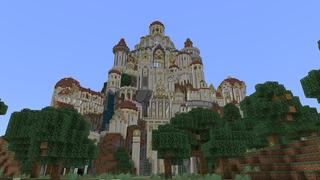 Screenshot of the Minecraft Bedrock Marketplace product Elven Palace created by Nitric Concepts.