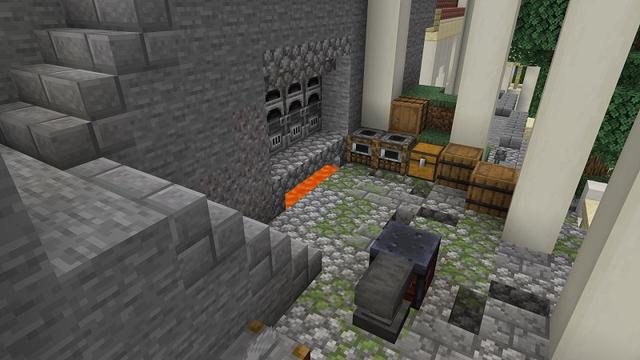 Screenshot of the Minecraft Bedrock Marketplace product Elven Palace created by Nitric Concepts.