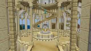 Screenshot of the Minecraft Bedrock Marketplace product Elven Palace created by Nitric Concepts.