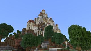 Screenshot of the Minecraft Bedrock Marketplace product Elven Palace created by Nitric Concepts.