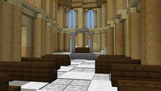 Screenshot of the Minecraft Bedrock Marketplace product Explore Le Mont Saint Michel created by Nitric Concepts.